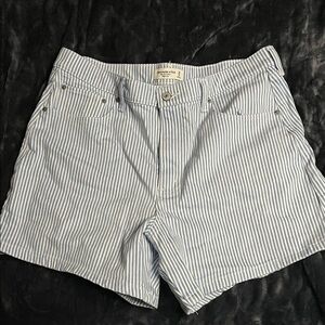Abercrombie & Fitch Striped Women Shorts